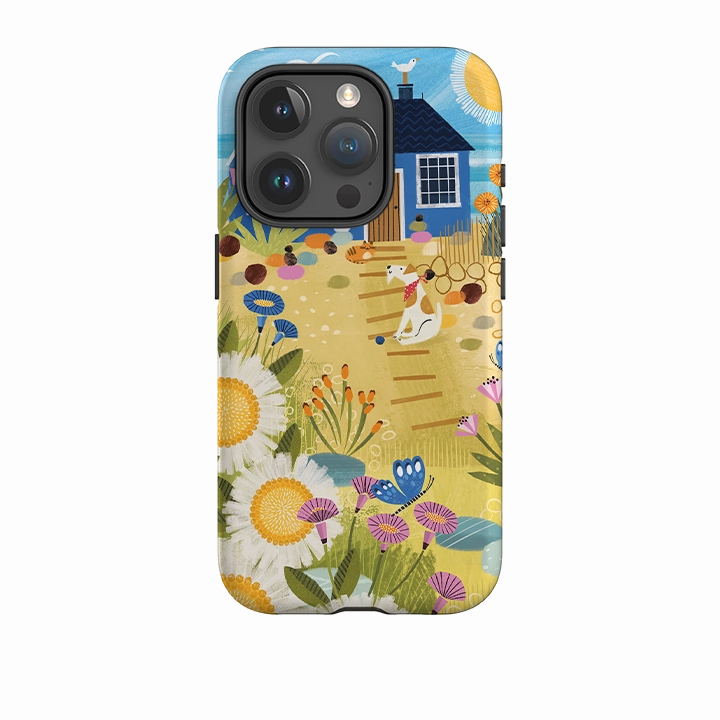 iPhone Case - Beach House By Ali Brookes Gloss Layer Finish