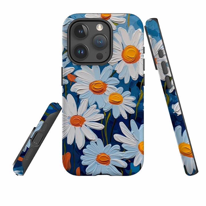 Trendy Aesthetic iPhone Case - Bright Daisies II