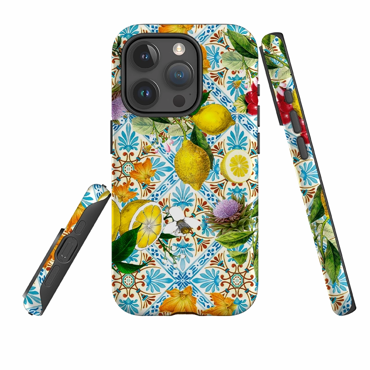 iPhone Case - Cagliari Pattern Comfort Style Protective Pattern Texture