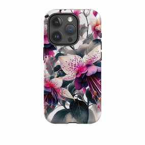 iPhone Case - Chasewater Floral Soft Design Modern Frame