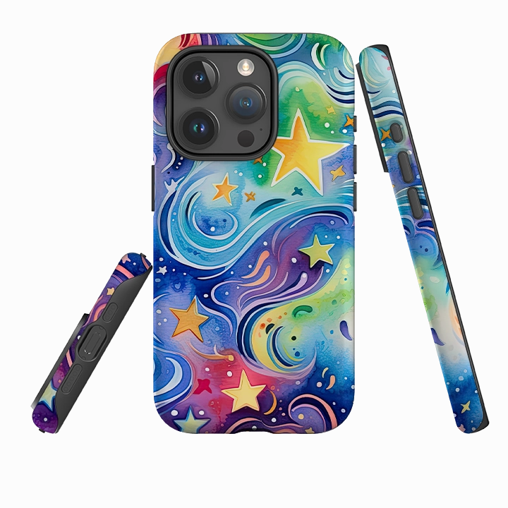 iPhone Case - Cosmic Stars II elegant design