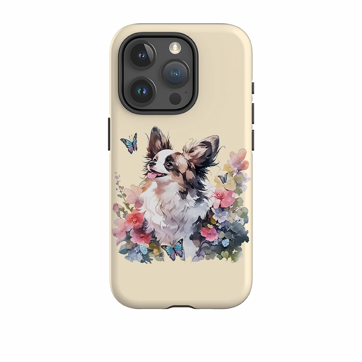 Stylish Shape Vivid Pattern Design iPhone Case - Cute Dog D