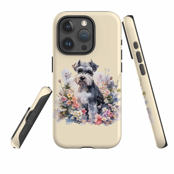 Polished Finish Texture iPhone Case - Cute Dog G