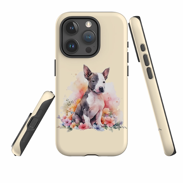 Rugged Grip Scratch Block iPhone Case - Cute Dog I