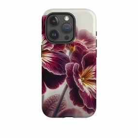 Glossy Finish Look Ergonomic Texture iPhone Case - Dale Floral