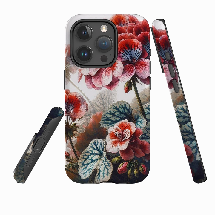 Protective barrier iPhone Case - Derwent Floral