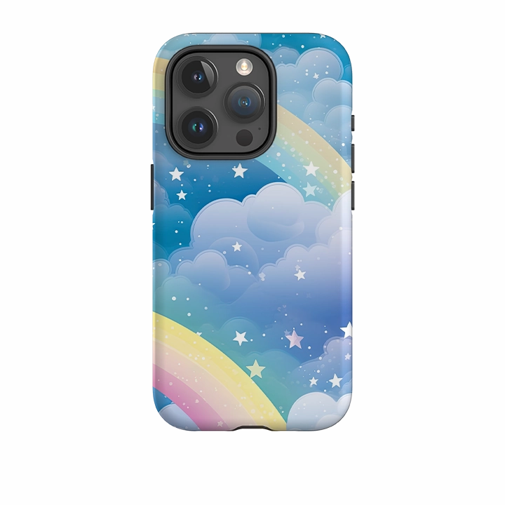 iPhone Case - Distant Rainbow Travel Ready Soft Design