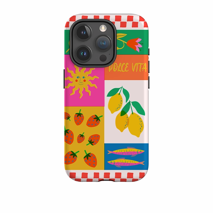 Button Cover iPhone Case - Dolce Vita