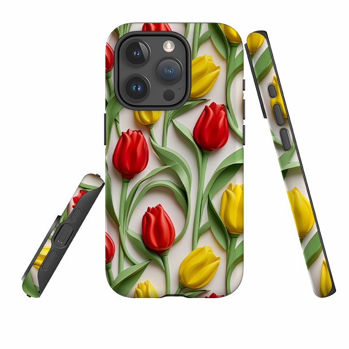 Protective Layer iPhone Case - Eindhoven Tulips