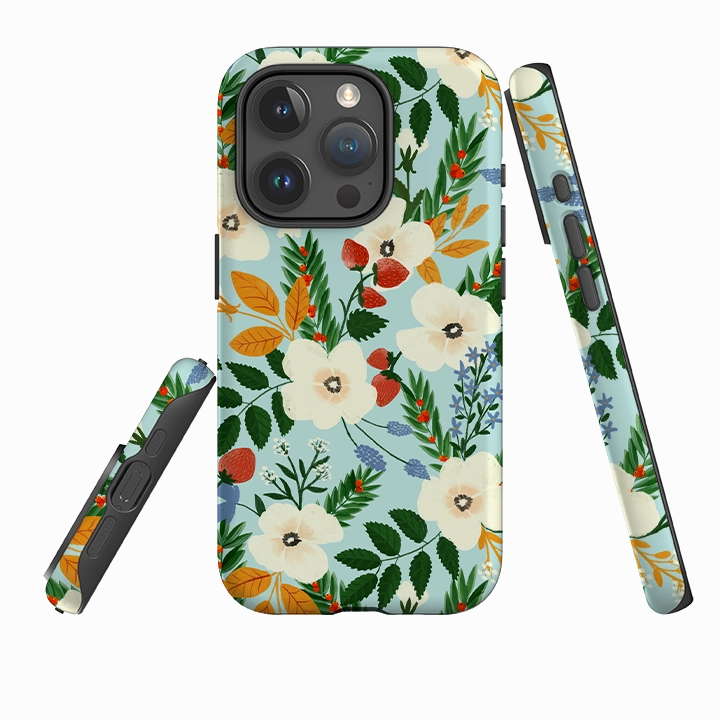 iPhone Case - Floral III By Abby Jacobs Printed Artwork