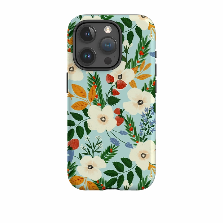 Premium Shield Matte Surface Design iPhone Case - Floral III By Abby Jacobs