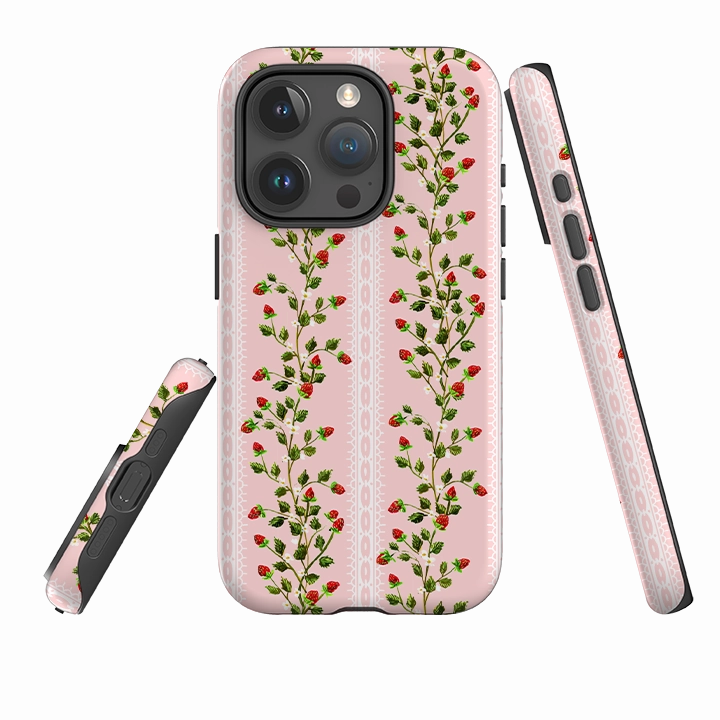 Button Cover iPhone Case - Floral IV By Abby Jacobs