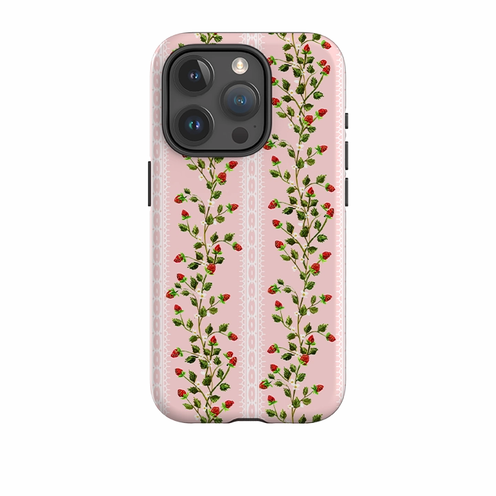 Shock Absorber Bold colors iPhone Case - Floral IV By Abby Jacobs