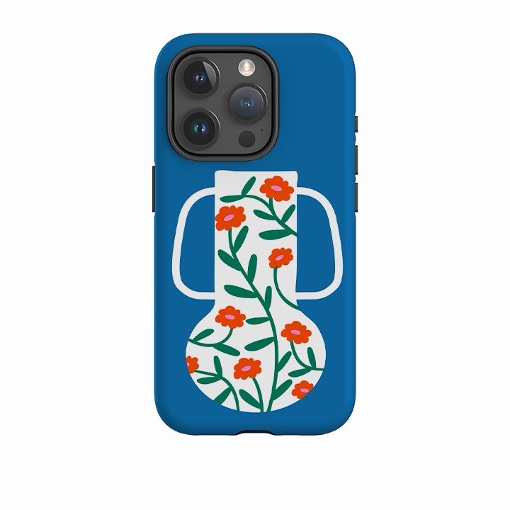 Lightweight Build Classic Style iPhone Case - Floral Vase