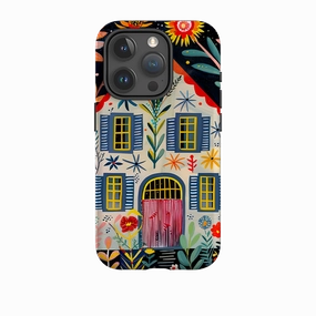 iPhone Case - Folk Art House X Modern Accessory