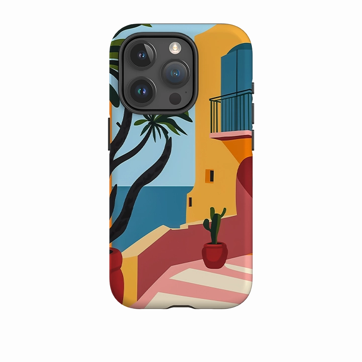 Hard Plastic Light Structure iPhone Case - Genoa