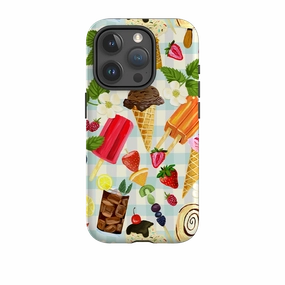 iPhone Case - Ice Floral By Abby Jacobs Slim Protection Shock Frame
