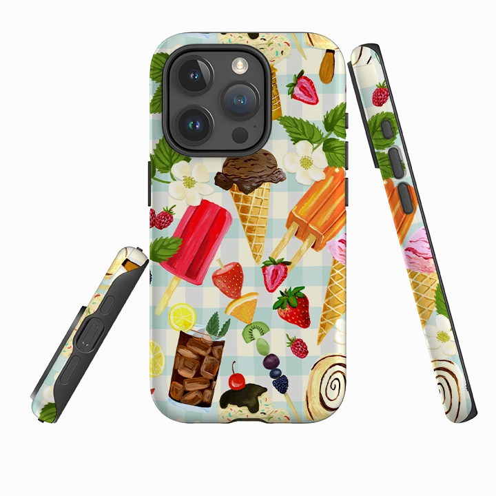 Vivid Texture iPhone Case - Ice Floral By Abby Jacobs