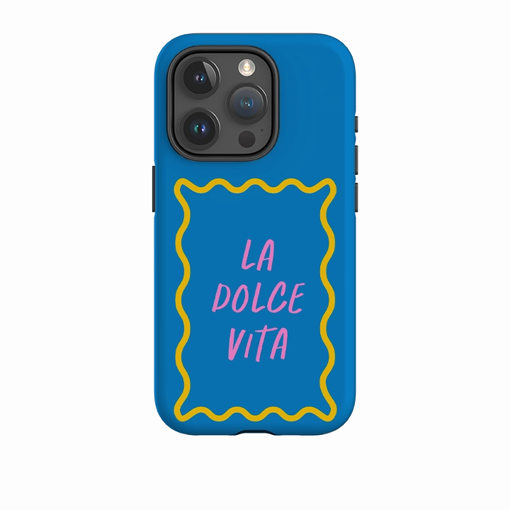 Clear Protection iPhone Case - La Dolce Vita