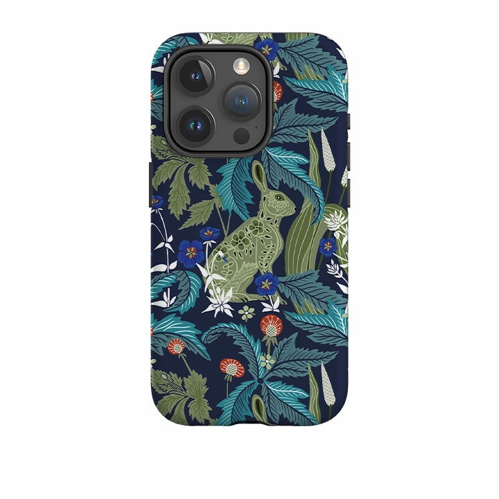 Classic Pattern iPhone Case - Morris Hare By Kate Heiss
