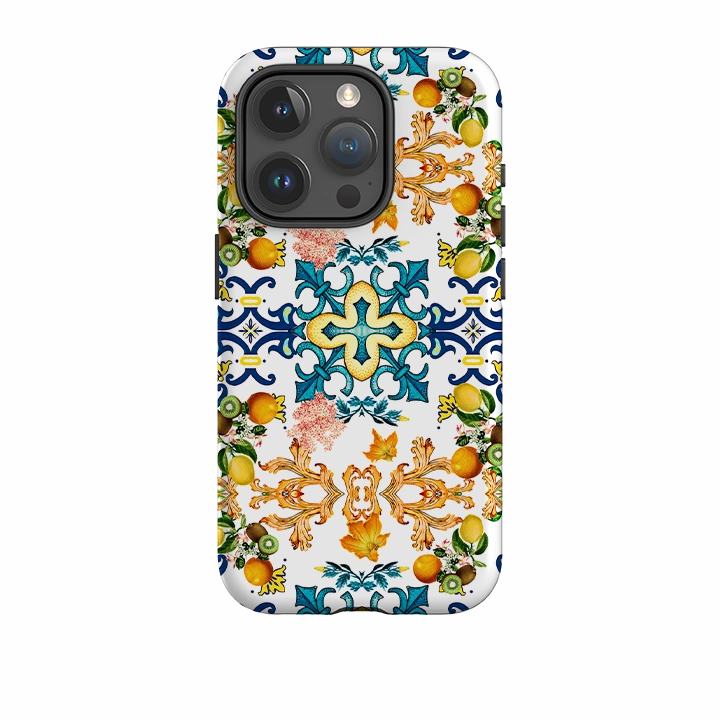 iPhone Case - Naples Pattern II Luxury Edge Texture