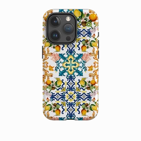 iPhone Case - Naples Pattern Elegant Finish Minimal Finish