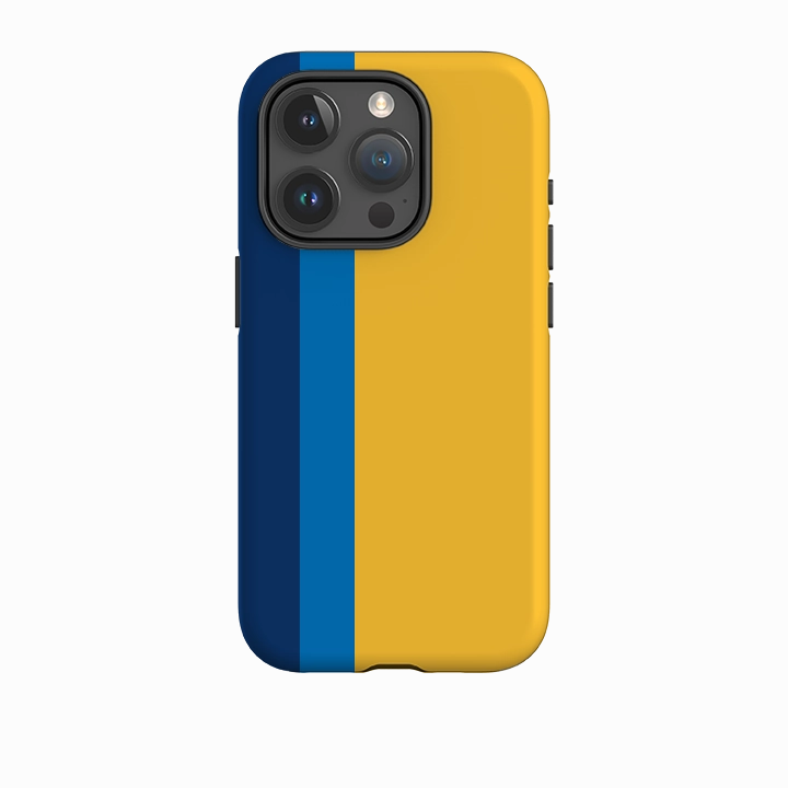 Hybrid Grip iPhone Case - New York Chroma Stripe
