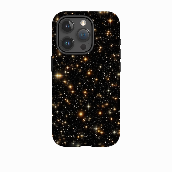 Flexible Layer Design Matte Feel iPhone Case - Night Sparkle (case does not glitter)