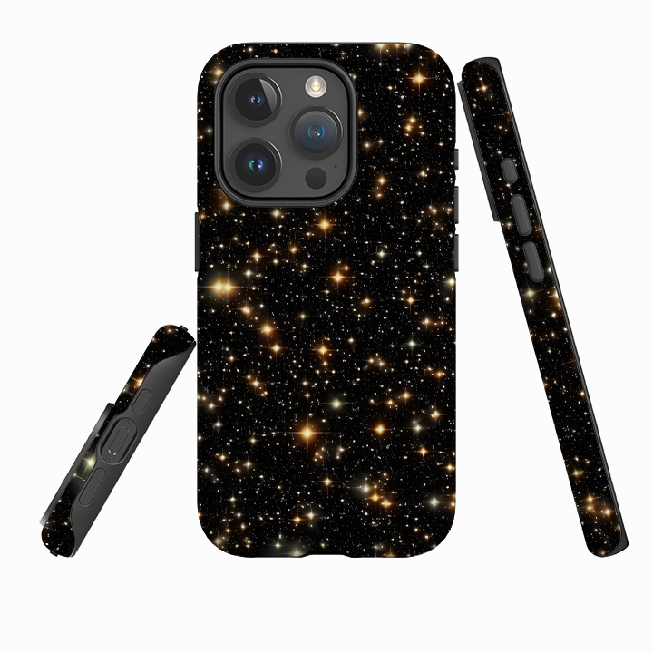 iPhone Case - Night Sparkle (case does not glitter) Modern Frame Everyday Style