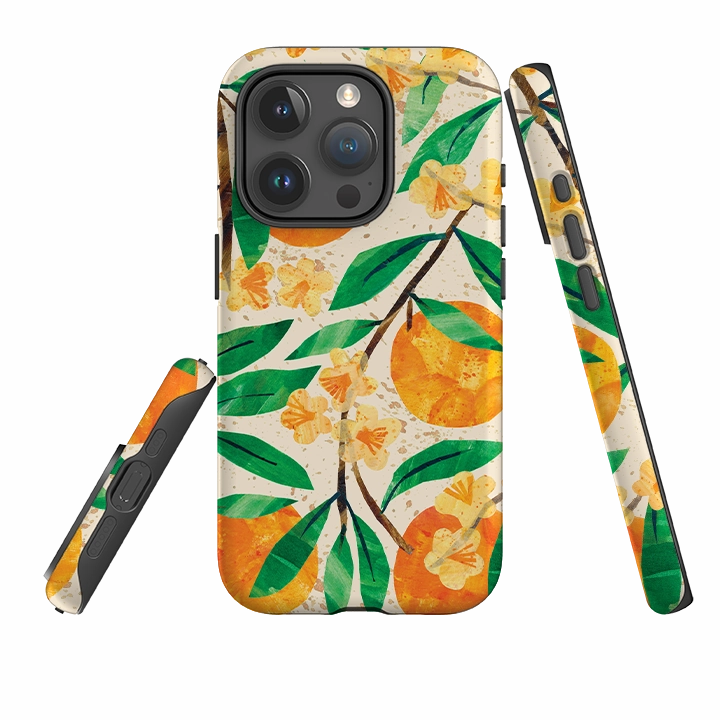 Phone Accessory iPhone Case - Orange Blossom By Tracey English