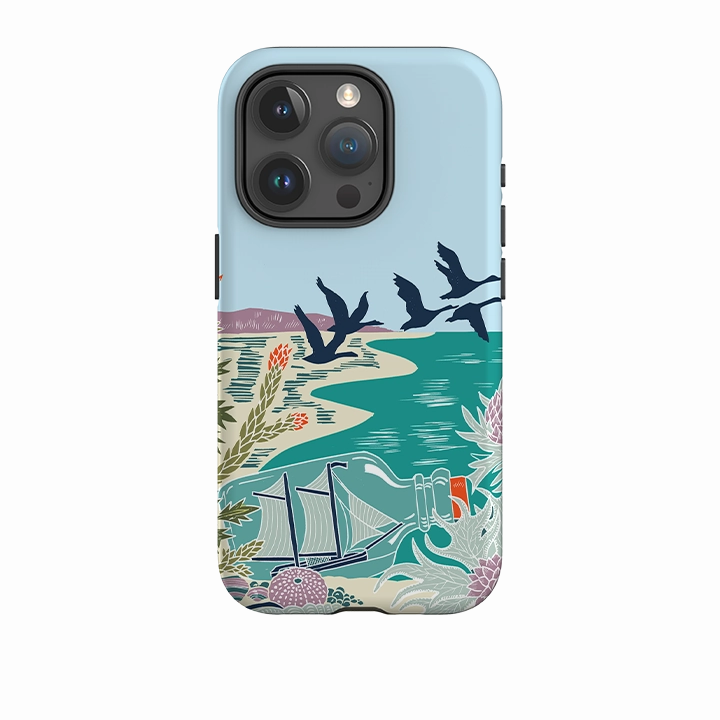 Protective Finish iPhone Case - Ship Bottle By Kate Heiss