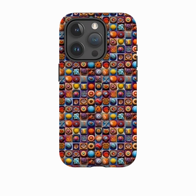 iPhone Case - Shiro Rugged Pattern Design