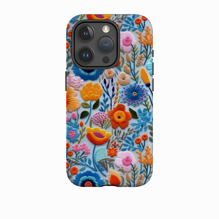 Hybrid Build iPhone Case - Spring Petals II