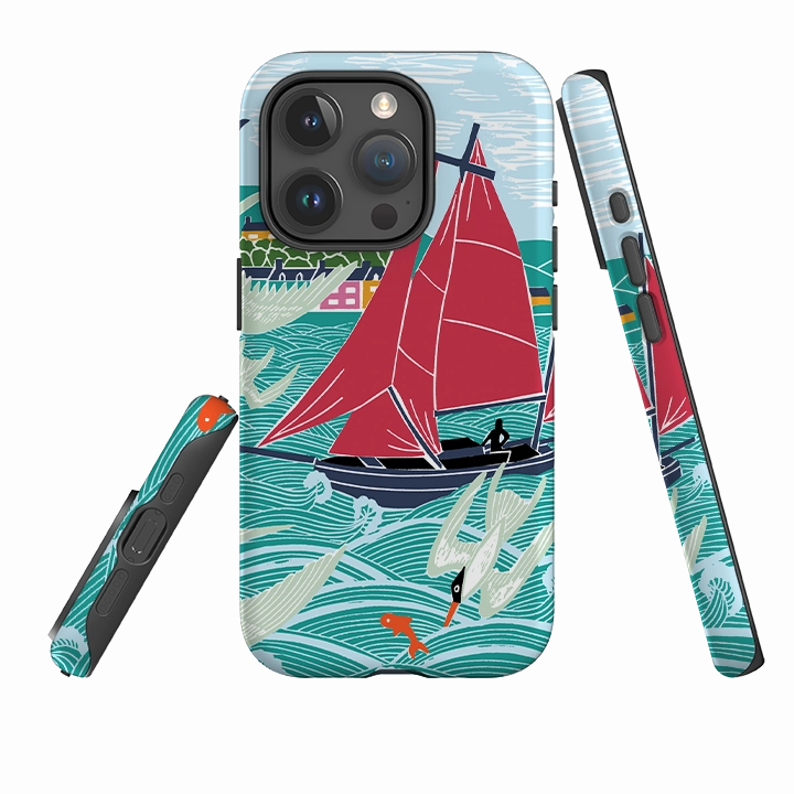 iPhone Case - Terns By Kate Heiss Textured Surface Handy Use
