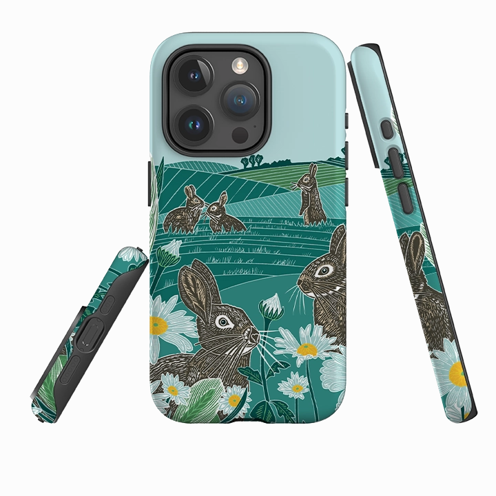 Handheld device iPhone Case - Watership Down By Kate Heiss