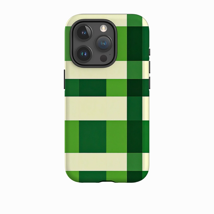 Durable Design iPhone Tough Case - Absinth Check