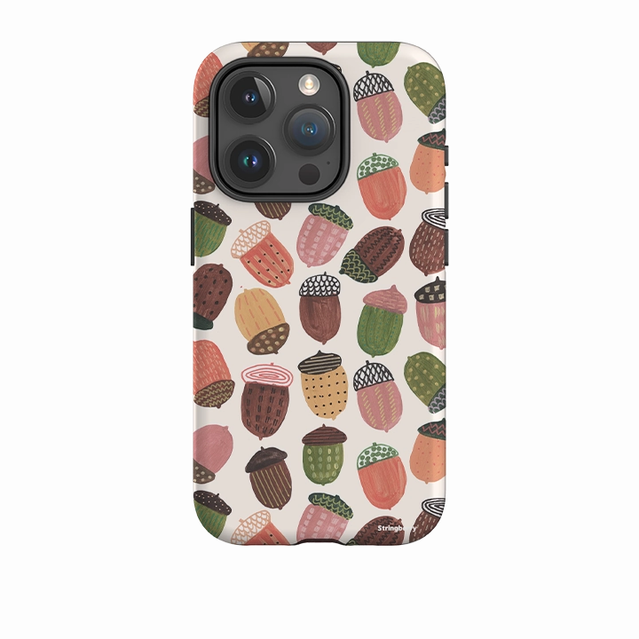 Transparent Edge Premium Edge iPhone Tough Case - Acorns By Caroline Bonne Muller