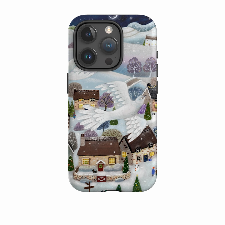 iPhone Tough Case - Advent Doves By Bex Parkin Stylish Layer
