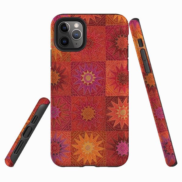 iPhone Tough Case - African Suns By Jehane Comfort Shield