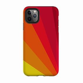 iPhone Tough Case - Amber Fan By Kitty Joseph Comfort grip design