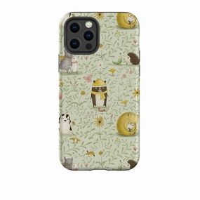 iPhone Tough Case - Animal Meetings By Maja Lindberg Hand Feel