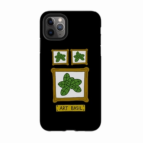 Sleek Detail iPhone Tough Case - Art Basil By Angelica Hicks