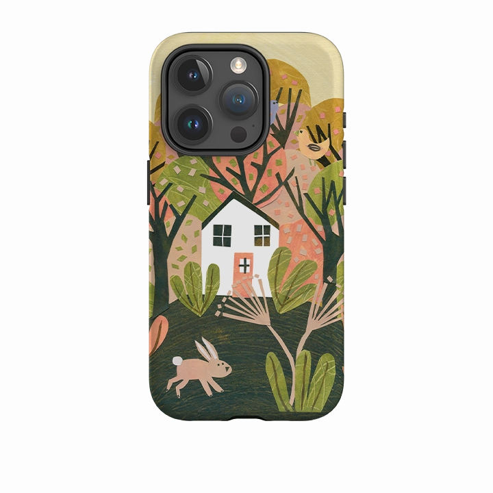 iPhone Tough Case - Autumn Cottage By Tracey English Ergonomic Shape