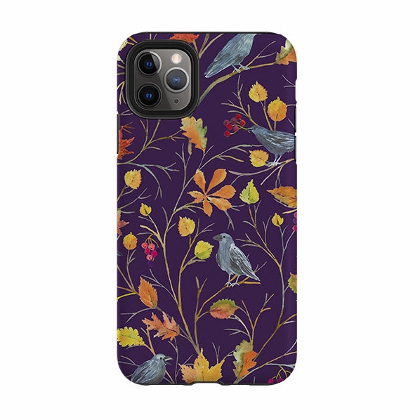 Refined Pattern iPhone Tough Case - Autumn Pattern By Elisabeth Haager