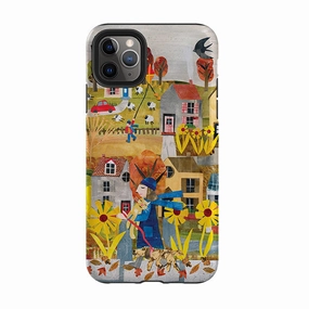 iPhone Tough Case - Autumn Walk By Tracey English Flexible Grip