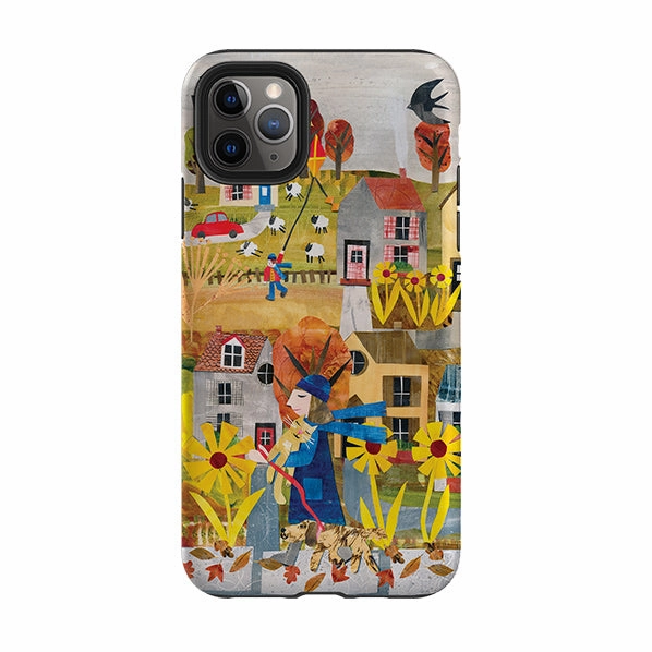 iPhone Tough Case - Autumn Walk By Tracey English Flexible Grip