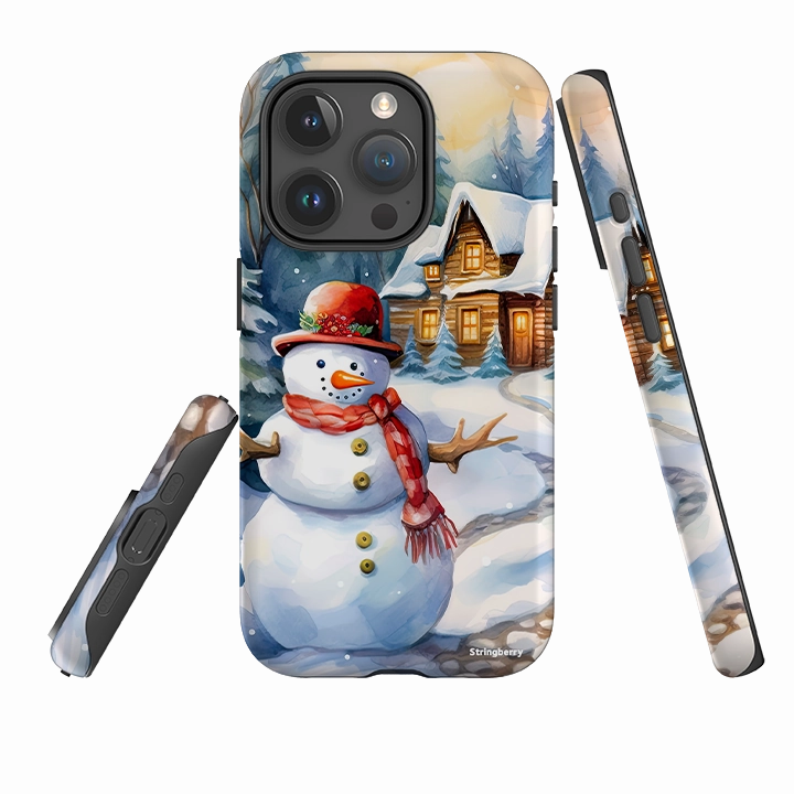Sleek Surface iPhone Tough Case - Baby It's Cold Outside