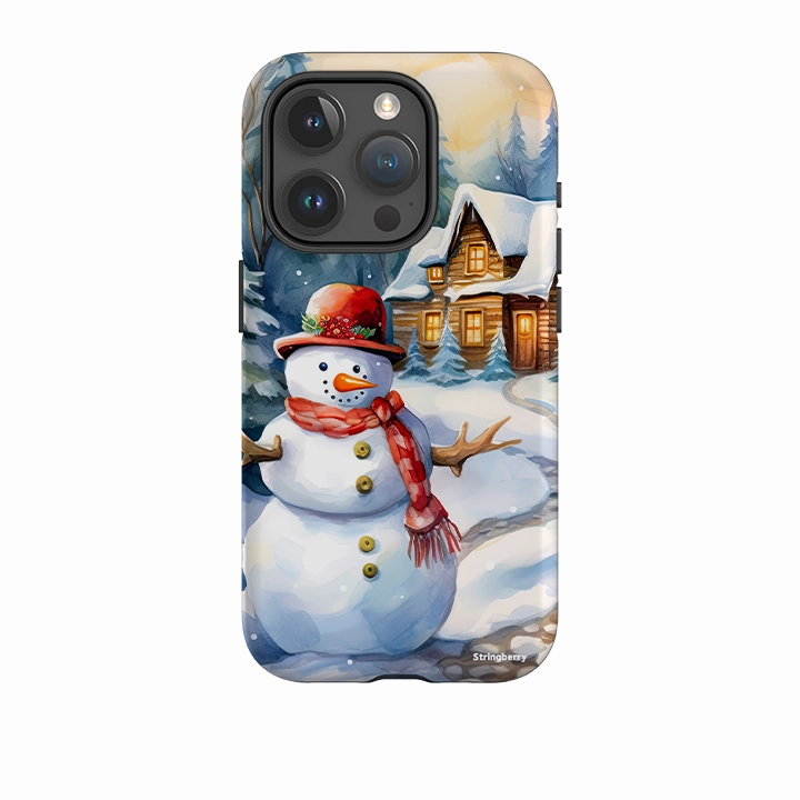 iPhone Tough Case - Baby It's Cold Outside Polished Edge Refined Form