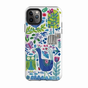 iPhone Tough Case - Back Garden By Tracey English Flexible Comfort