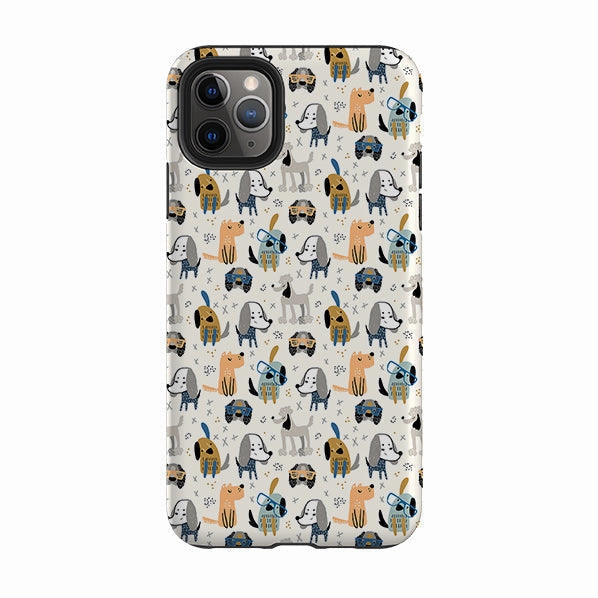 iPhone Tough Case - Bark Twain Glossy surface Enhanced grip
